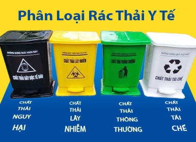Hướng dẫn cách phân loại và xử lý rác thải y tế